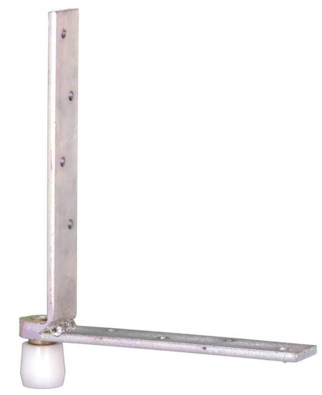 Dolny narożnik do skrzydeł drewnianych NIKO 34.N86, ocynk