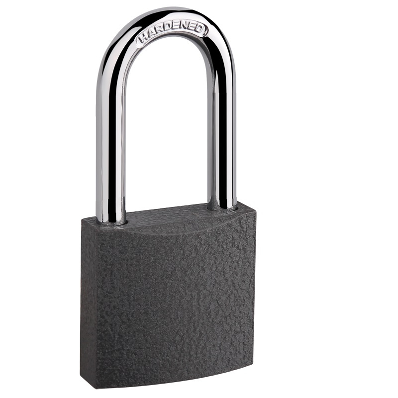 Kłódka zatrzaskowa żeliwna z wydłużonym pałąkiem LOB KSS41