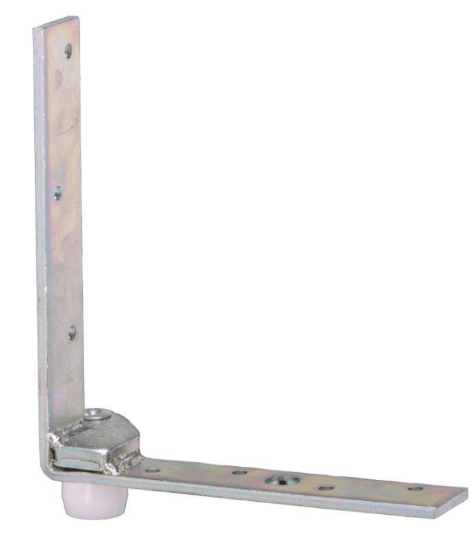 Dolny narożnik do skrzydeł drewnianych NIKO 34.N98, ocynk