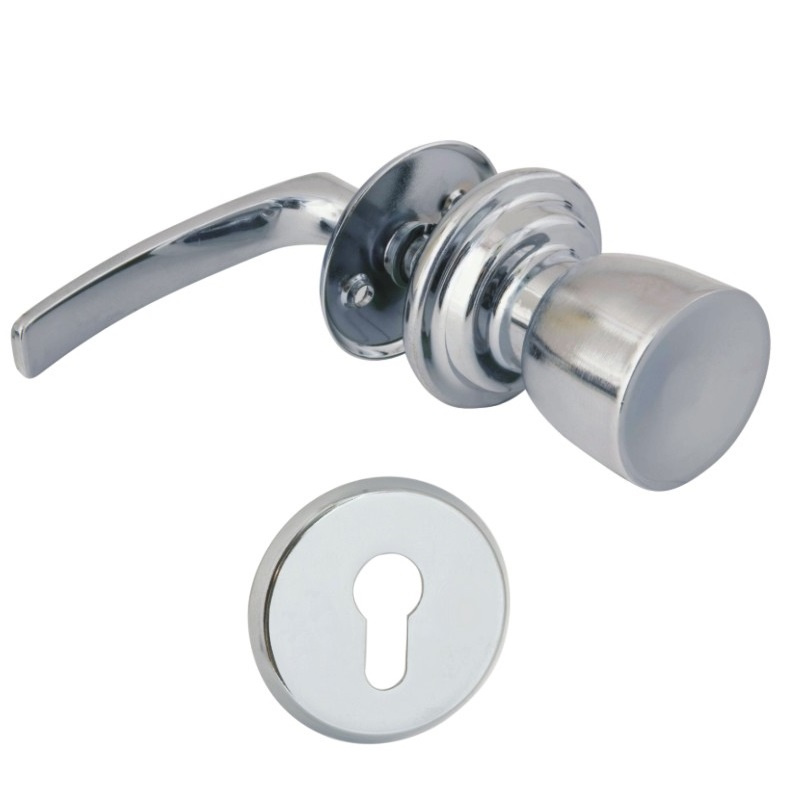 Klamko-gałka z szyldem LOB MP2102