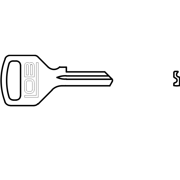 Klucz surowy LOB AP002