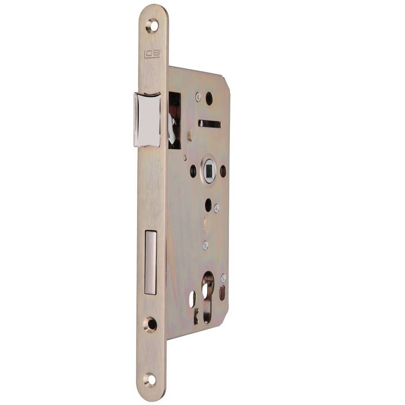 Zamek wpuszczany LOB Z755, żółty ocynk