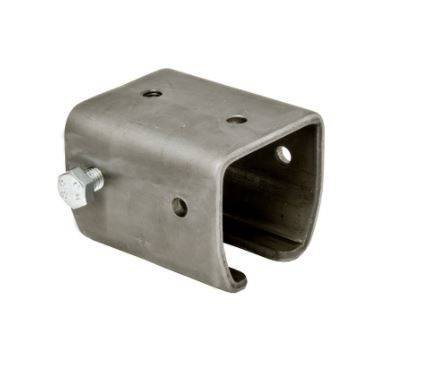 Uchwyt szyny NIKO 23.B50, stal czarna