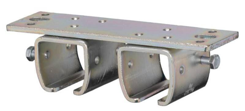 Podwójny uchwyt sufitowy szyny NIKO 24.B34, ocynk