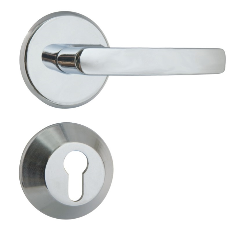 Klamka drzwiowa z wzmocnionym szyldem LOB MK203