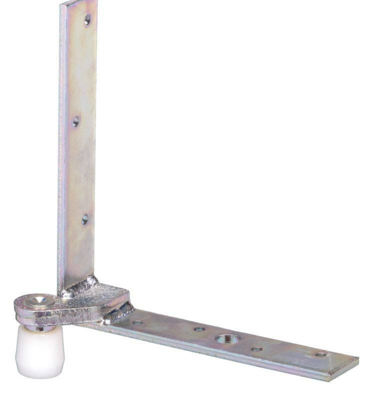 Dolny narożnik do skrzydeł drewnianych NIKO 35.N97, ocynk