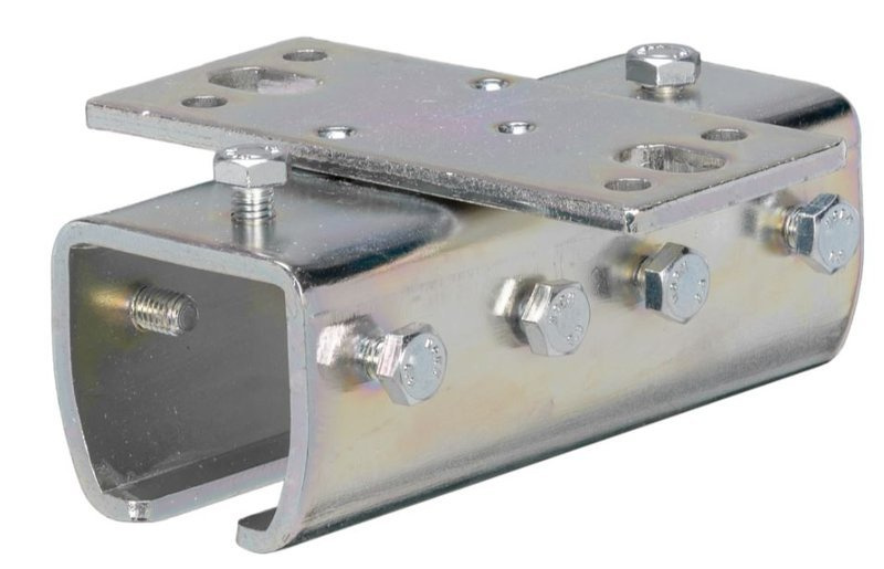 Łącznik szyny z mocowaniem sufitowym NIKO 27.B30, ocynk