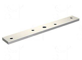 Płytka montażowa do skrzydeł drewnianych MANTION 0066XA2, stal nierdzewna AISI 304