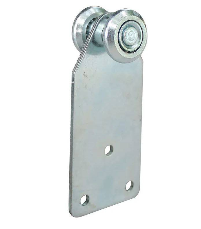 Wózek 2-kołowy IBFM do szyny nośnej 33x34 mm, typ 330PL z szeroką płytą mocującą do kurtyn