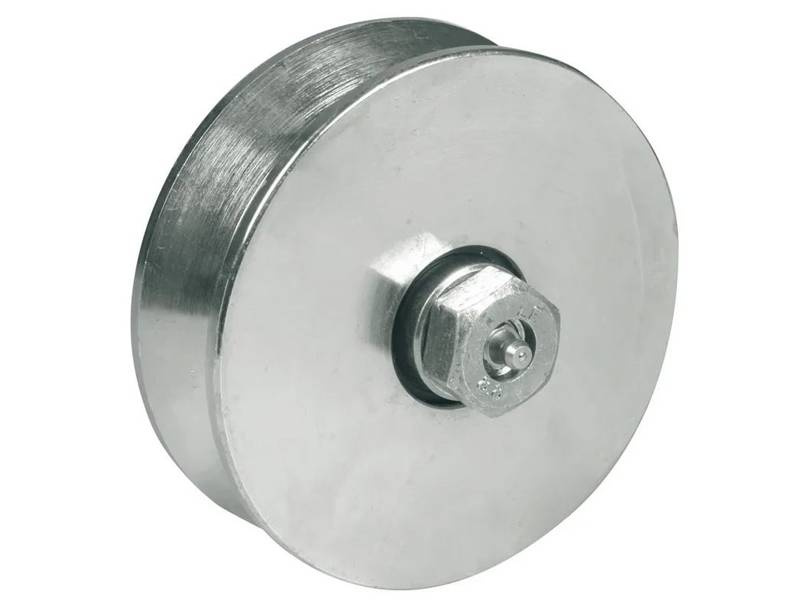 Koło jezdne z smarowaniem profil U