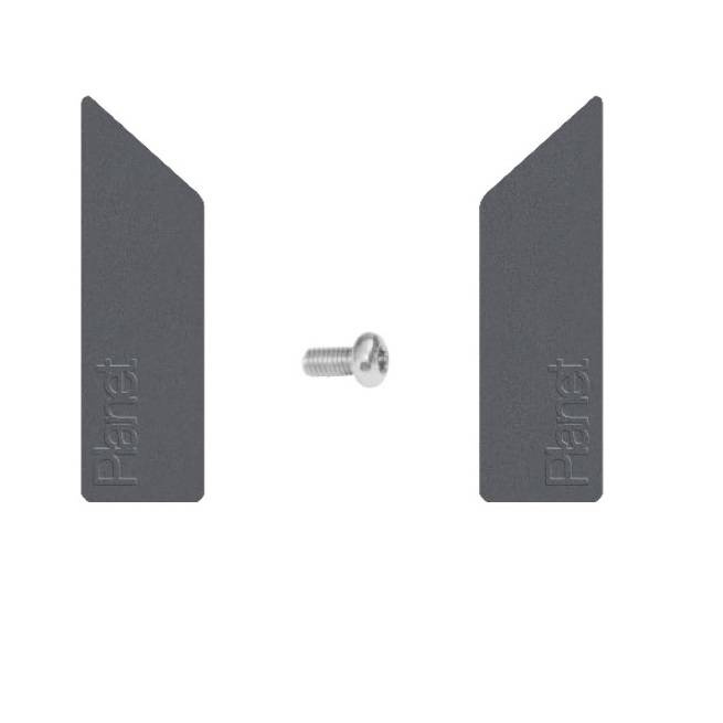 Zaślepki do wąskich uszczelek opadających PLANET do szkła (902074)