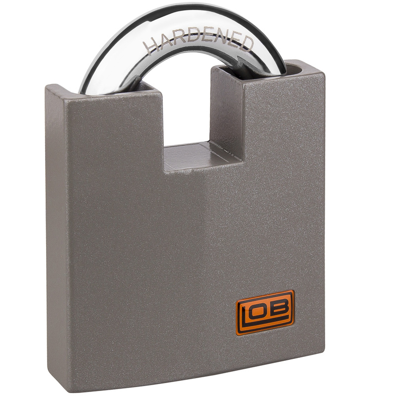 Kłódka zasuwkowa dwuzaczepowa LOB GRANIT 2 XT (KWG620)