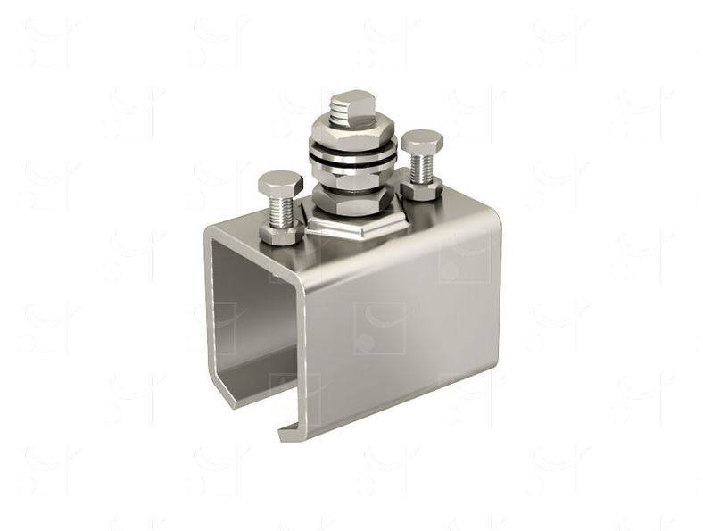 Łącznik szyny z trzpieniem MANTION 2521MC, ocynk