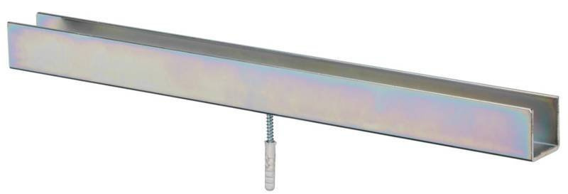 Dolna szyna prowadząca NIKO 33.002, ocynk